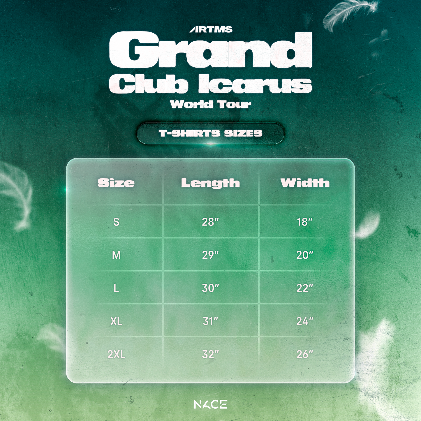 ARTMS <Grand Club Icarus> NACE Exclusive — T-Shirt