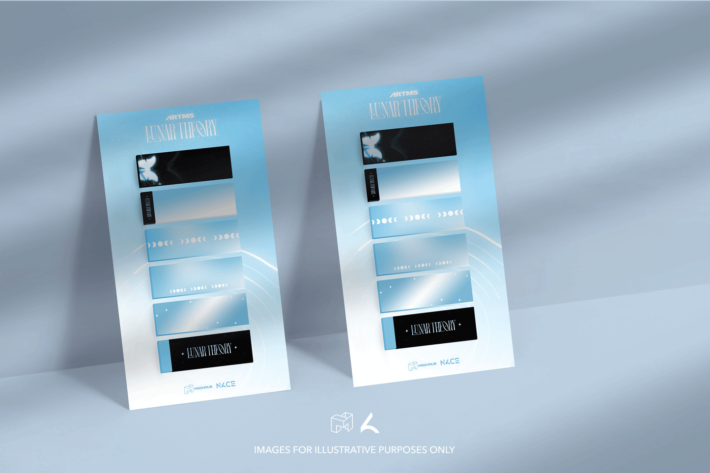 ARTMS <Lunar Theory Tour> Fan Zone — Sticky Note Set