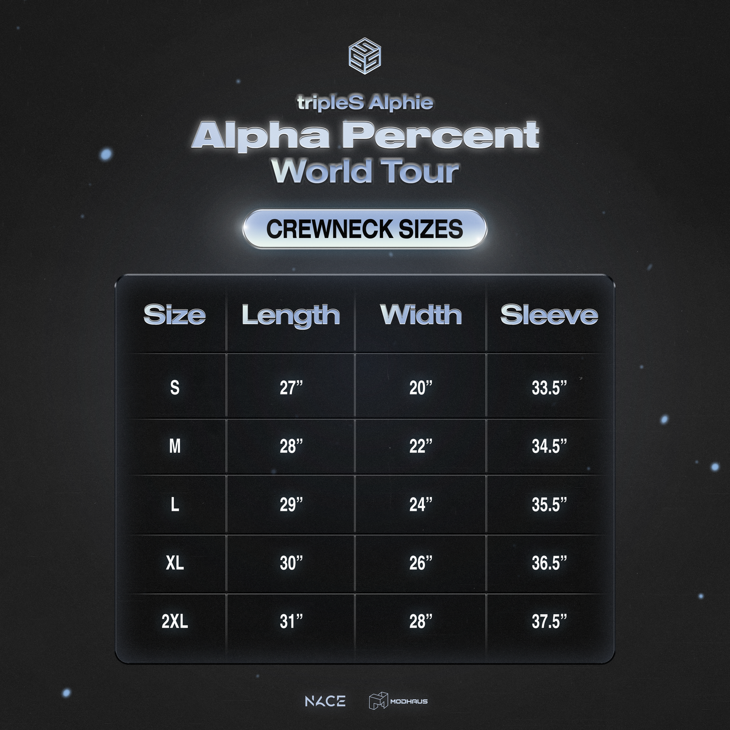 tripleS <Alpha Percent> Official M.D. — Crewneck