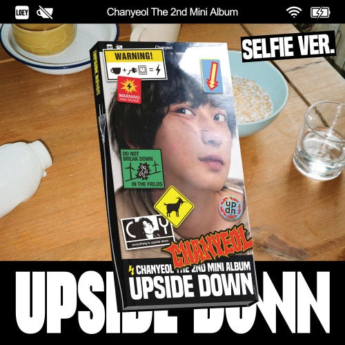 CHANYEOL - 2nd Mini Album [Upside Down] (Selfie Ver. - SMART ALBUM)