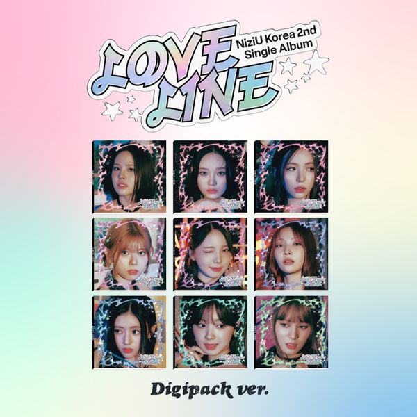 NiziU - 2nd Single Album [LOVE LINE] (Digipack Ver.)