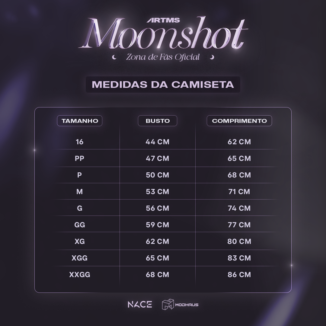 [BR ENVIO] ARTMS "MOONSHOT" Official M.D. — Camiseta (Birth)