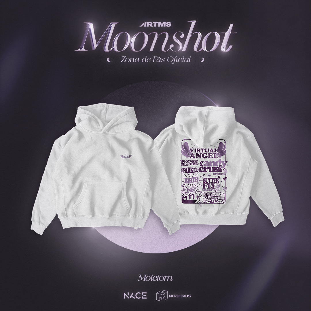 [BR ENVIO] ARTMS "MOONSHOT" Official M.D. — Moletom