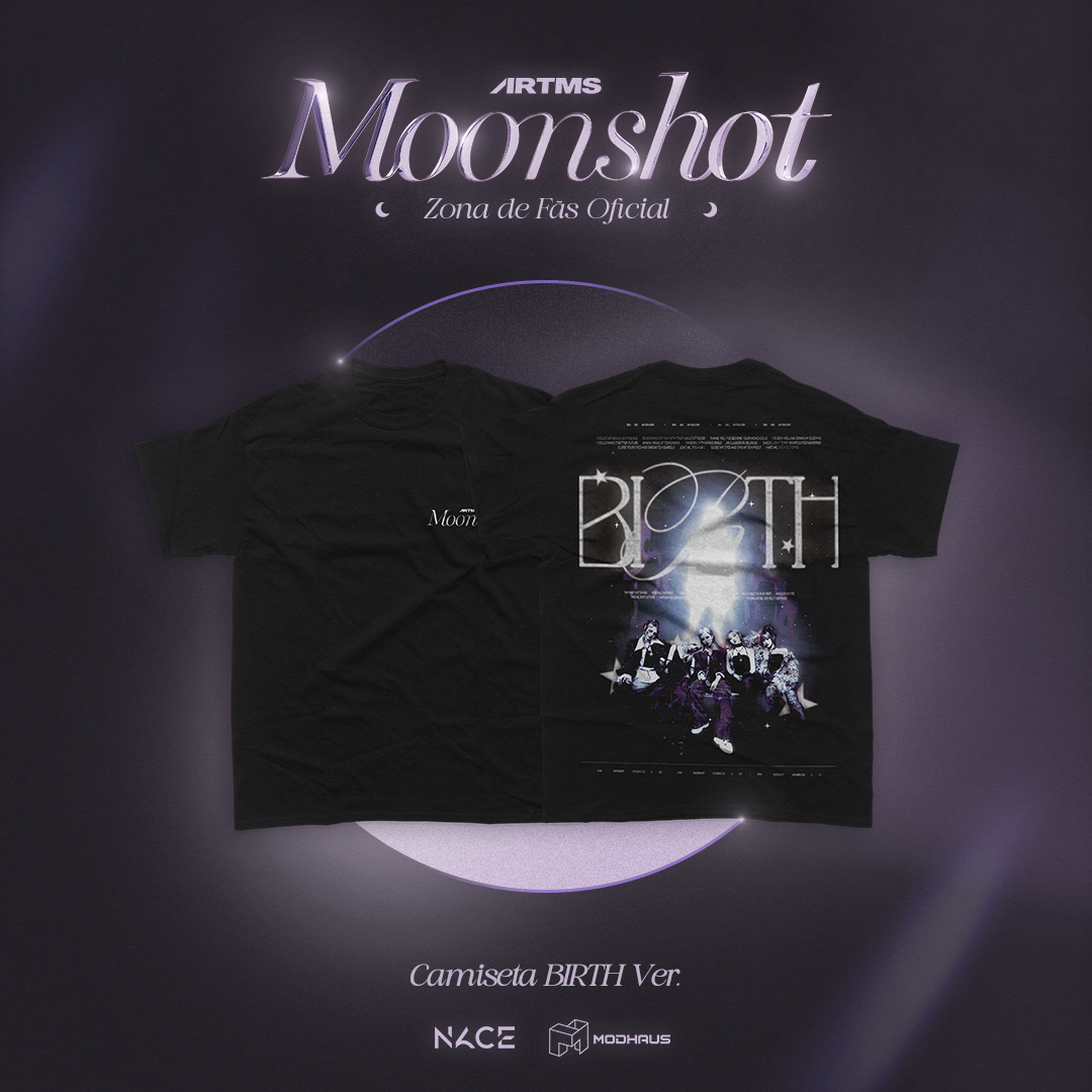 [BR ENVIO] ARTMS "MOONSHOT" Official M.D. — Camiseta (Birth)