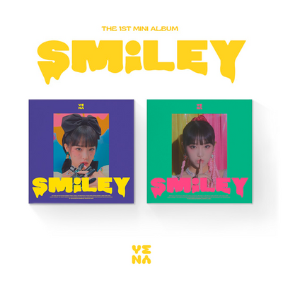 YENA - Mini Album 1st Full Album [ ˣ‿ˣ (SMiLEY)]