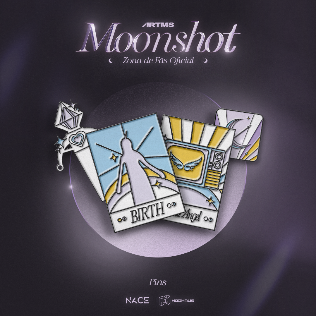 [BR ENVIO] ARTMS "MOONSHOT" Official M.D. — Pin