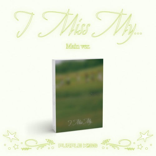PURPLE KISS - 2nd Single Album [I Miss My...] (MAIN Ver.)