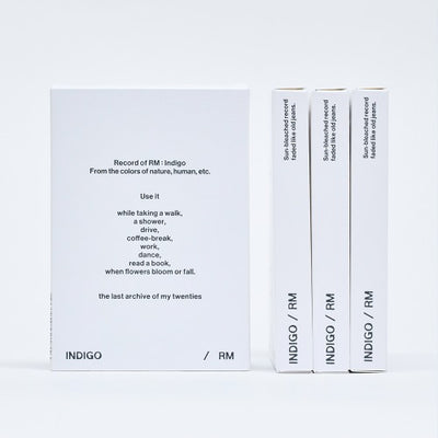 RM - 1st Full Album [Indigo] (Weverse Albums Ver. - Postcard Edition)