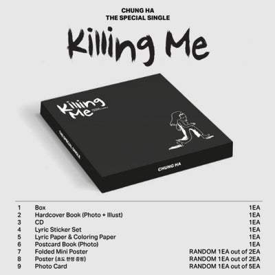CHUNG HA - Special Single Album [KILLING ME]