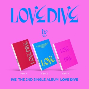 IVE - 2nd Single Album [LOVE DIVE] (RANDOM | Ver.1 / (Ver.2 / (Ver.3)