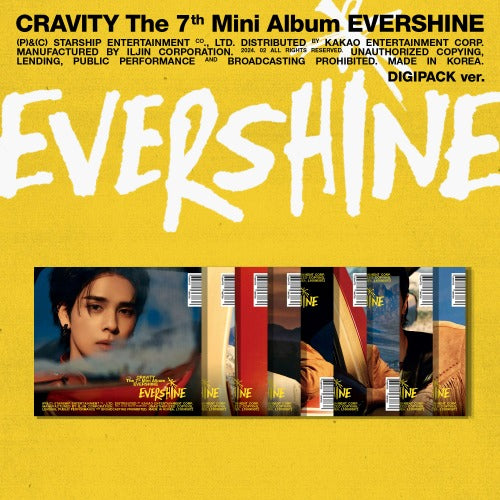 CRAVITY - 7th Mini Album [EVERSHINE] (DIGIPACK Ver.)