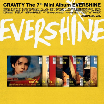 CRAVITY - 7th Mini Album [EVERSHINE] (DIGIPACK Ver.)