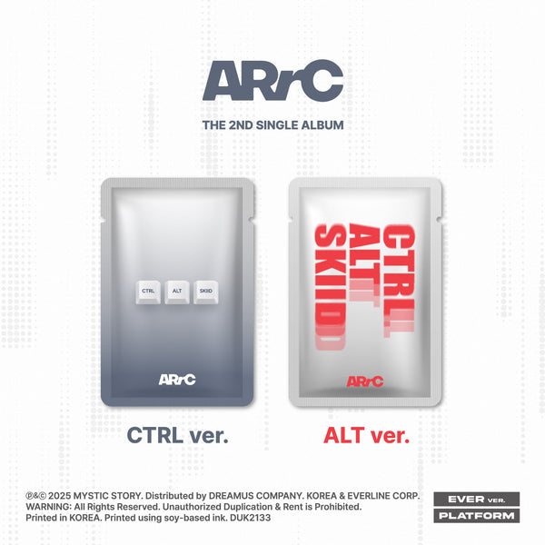ARrC - 2nd Single Album [CTRL+ALT+SKIID] (CTRL & ALT Ver.)