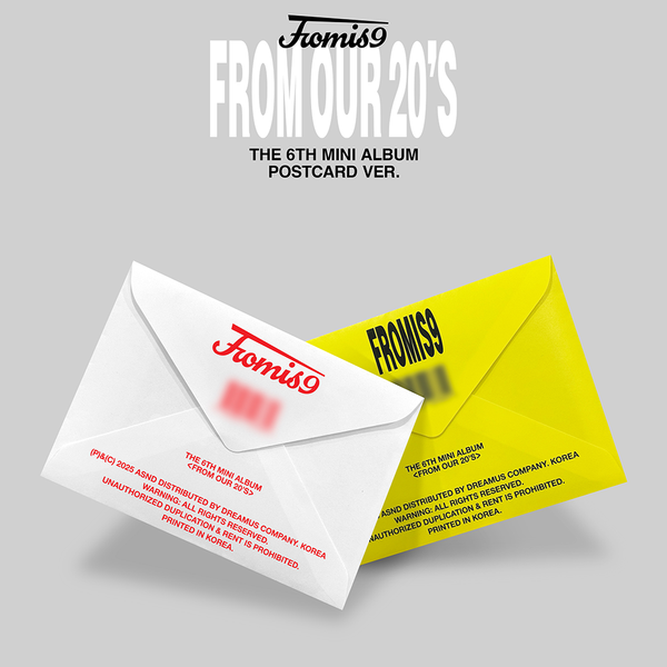 fromis_9 - 6th Mini Album [From Our 20’s] (Postcard Ver.)