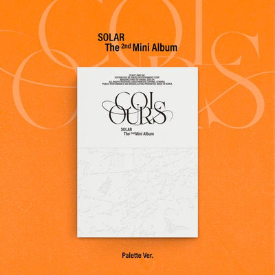 Solar - 2nd Mini Album [COLOURS] (Palette Ver.)