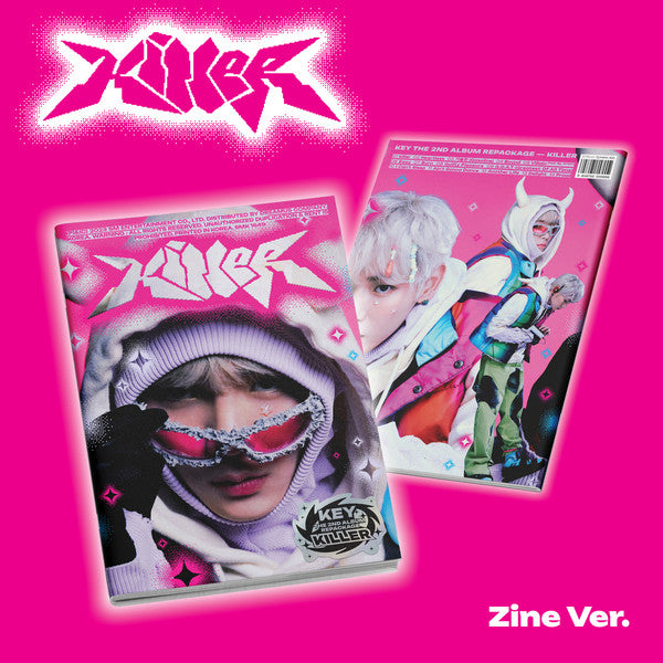 KEY - 2nd Full Album [KILLER] (ZINE Ver.)