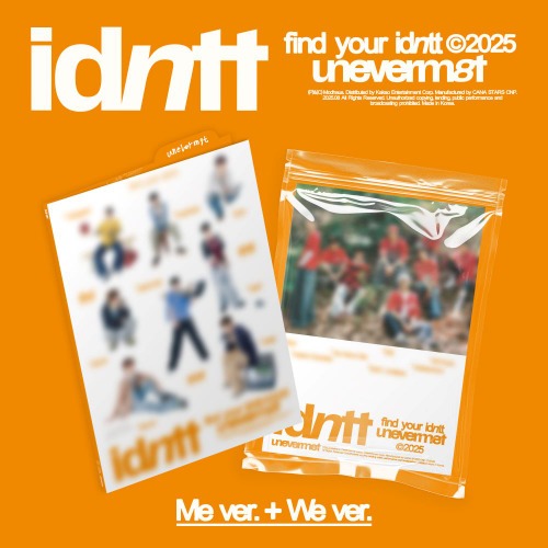 idntt - 1st Mini Album [unevermet] (RANDOM | Me / We Ver.)