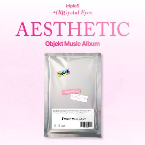 tripleS - 1st Mini Album [+(KR)ystal Eyes <AESTHETIC>] (Objekt Music Album)