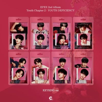 EPEX - 2nd Full Album [Youth Chapter 2 : YOUTH DFFICIENCY] (Keyring Album)