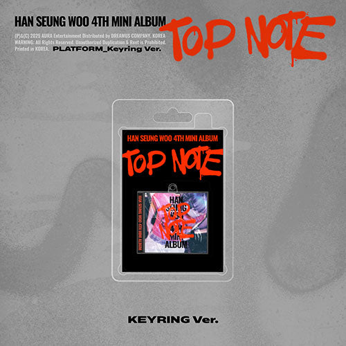 HAN SEUNG WOO - 4th Mini Album [TOP NOTE] (PLATFORM_Keyring Ver.)