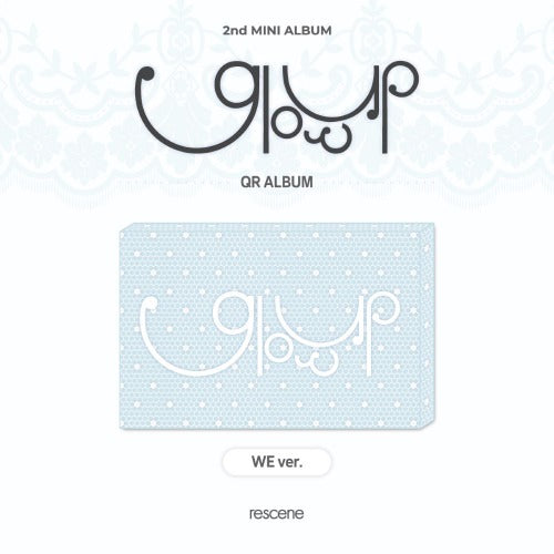 RESCENE - 2nd Mini Album [Glow Up] (WE Ver. - QR Ver.)