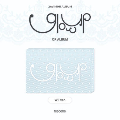 RESCENE - 2nd Mini Album [Glow Up] (WE Ver. - QR Ver.)