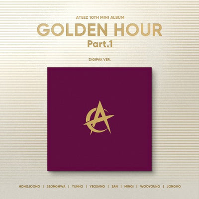 ATEEZ - 10th Mini Album [GOLDEN HOUR : Part.1] (Digipak Ver.)
