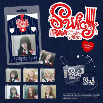 UNIS - 2nd Mini Album [SWICY] (Keyring Ver.)