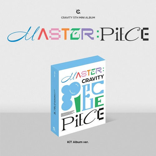 CRAVITY - 5th Mini Album [MASTER:PIECE] (Kit Ver.)