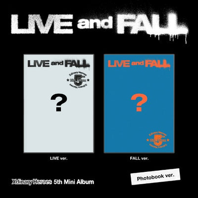 Xdinary Heroes - 5th Mini Album [LIVE and FALL] (Photobook Ver.)
