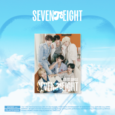 SEVENTOEIGHT - 1st Single Album [SEVENTOEIGHT] (EVER Ver.)