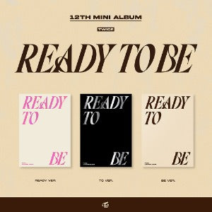 TWICE - 12th Mini Album [READY TO BE] (RANDOM | READY / TO / BE Ver.)