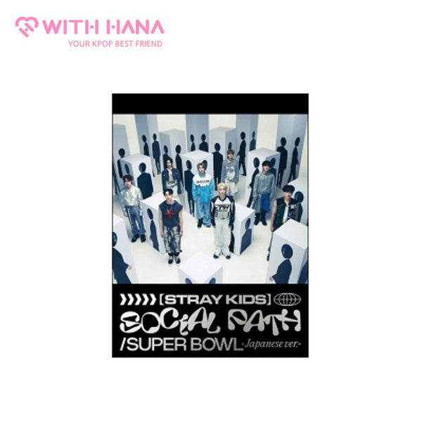 Stray Kids - Japan 3rd EP Album [Social Path / Super Bowl (feat. LiSA)] (Blu-Ray Disc / Limited A)