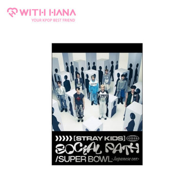 Stray Kids - Japan 3rd EP Album [Social Path / Super Bowl (feat. LiSA)] (Blu-Ray Disc / Limited A)