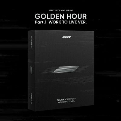 ATEEZ - 10th Mini Album [GOLDEN HOUR : Part.1 ‘WORK TO LIVE (Ver.’]
