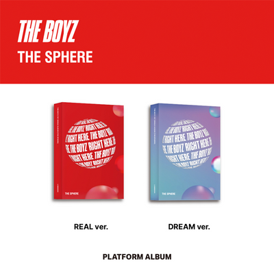 THE BOYZ - 1st Single Album [THE SPHERE] (RANDOM | REAL / DREAM Ver.)