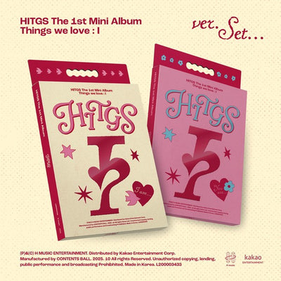 HITGS - 1st Mini Album [Things we love : I]