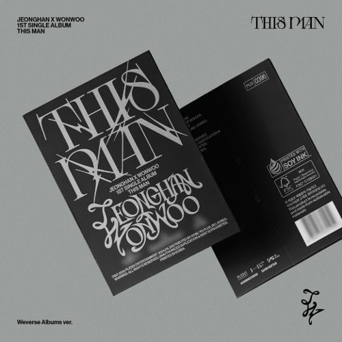 JEONGHAN X WONWOO - 1st Single Album [THIS MAN] (Weverse Albums Ver.)