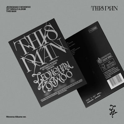 JEONGHAN X WONWOO - 1st Single Album [THIS MAN] (Weverse Albums Ver.)