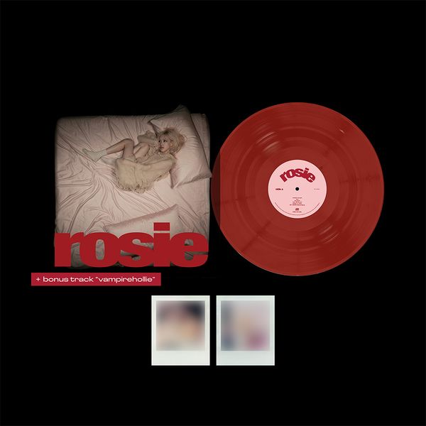ROSÉ - 1st Studio Album [rosie] vinyl (vampirehollie edition red)