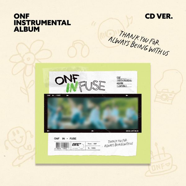 ONF - 1st Instrumental Album [INFUSE] (CD ver)