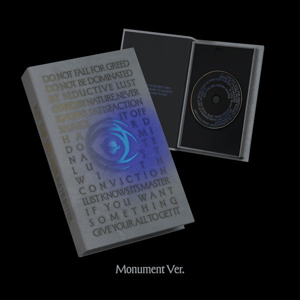KEY - 3rd Full Album [HUNTER] (Monument Ver.)