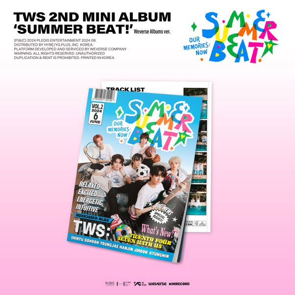 TWS - 2nd Mini Album [SUMMER BEAT!] (Weverse Albums Ver.)