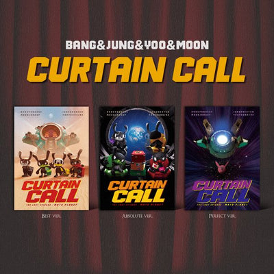 BANG&JUNG&YOO&MOON - 1st EP Album [CURTAIN CALL]