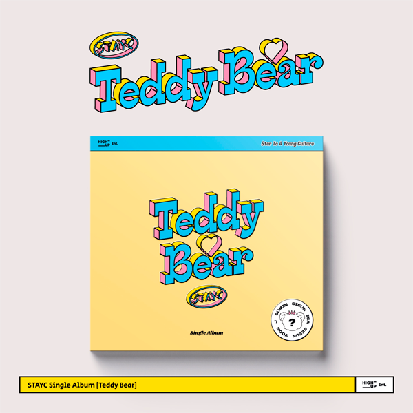 STAYC - 4th Single Album [TEDDY BEAR] (DIGIPACK Ver.)