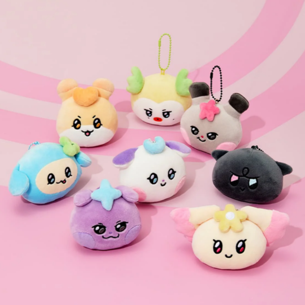 ATEEZ - MIGHTEEZ Face Plush Keyring