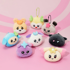 ATEEZ - MIGHTEEZ Face Plush Keyring