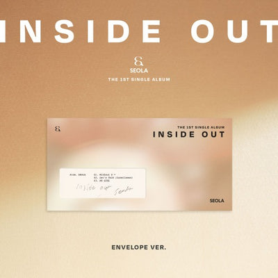 SEOLA - 1st Single Album [INSIDE OUT] (ENVELOPE Ver.)