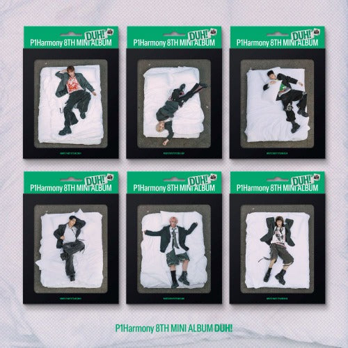 P1Harmony - 8th Mini Album [DUH!] (Compact Ver. - H Ver.)
