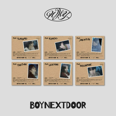 BOYNEXTDOOR - 1st EP Album ['WHY..'] (LETTER Ver.)
